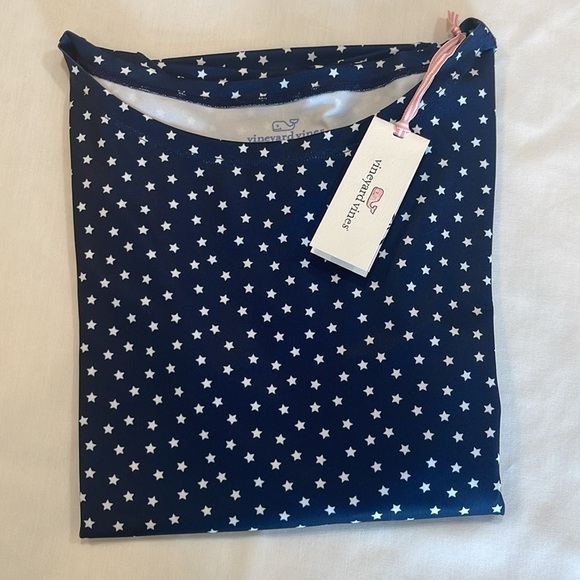 NWT VINEYARD VINES Womens Sankaty Casual Stars Medium. - Picture 8 of 9